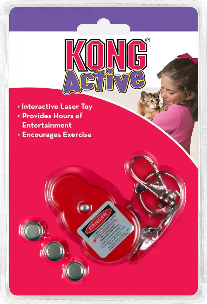 Kong Cat Toy Laser Kong Shape
