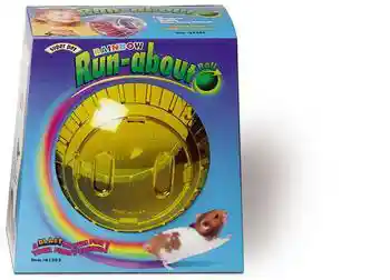 Hamster Run-about Ball 7" Rainbow Colors