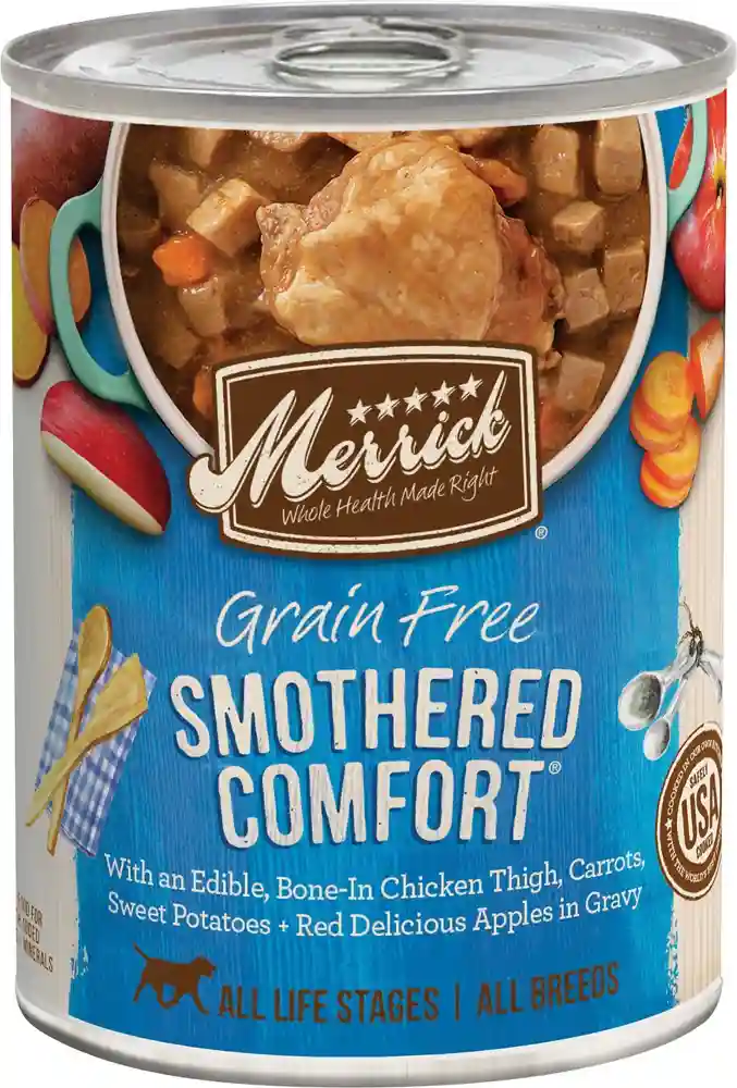 Grain-free Smothered Comfort Canned Dog Food 13.2-oz