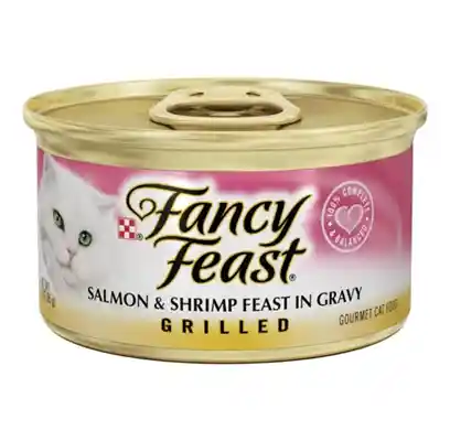Fancy Feast Grilled Salmon/shrimp 3 Oz