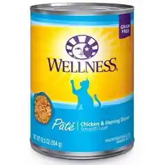 Wellness Can Cat Chicken & Herring 12.5 Oz