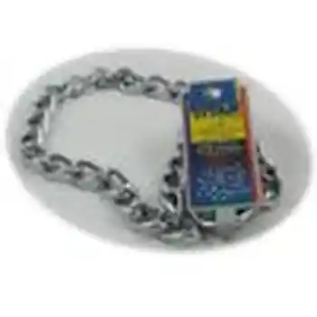 Chain Training Dog Collar, Chrome, 4.0 Mm X 26"