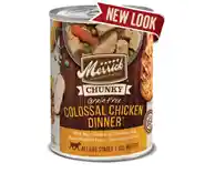 Chunky Grain-free Colossal Chicken Dinner Canned Dog Food 12.7-oz