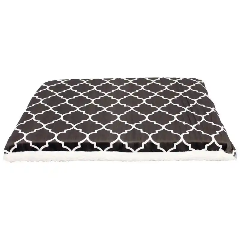 24" Brn Geo/flc Rvse Crate Pad;