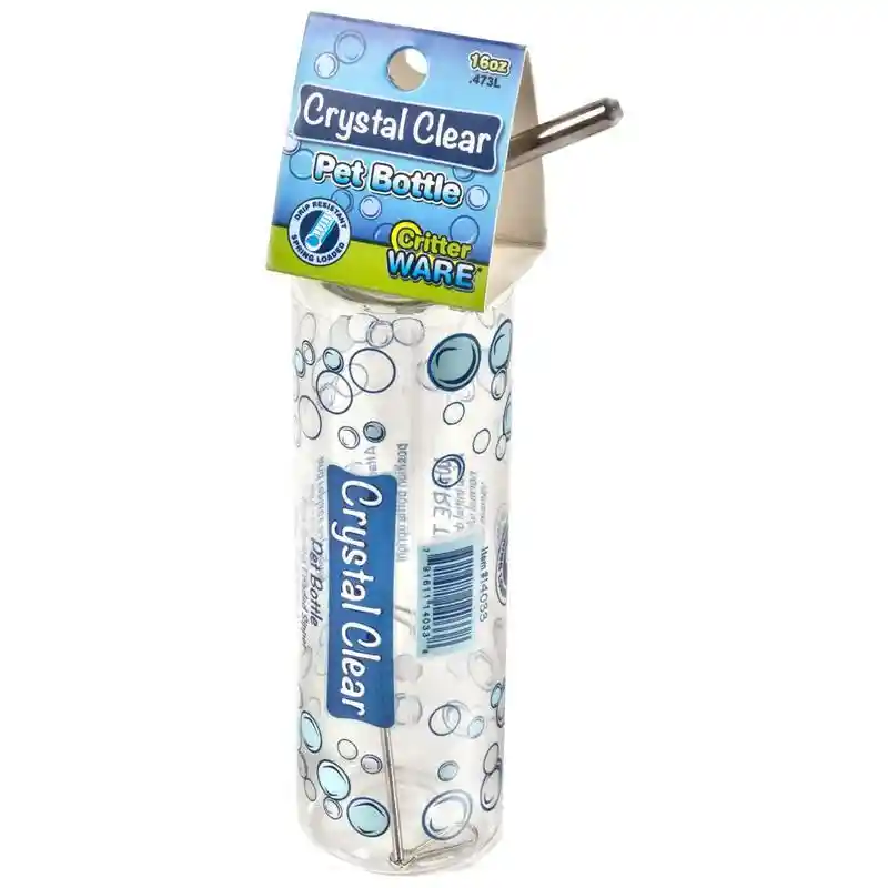 Ware Crystal Clear Bottle 16oz;