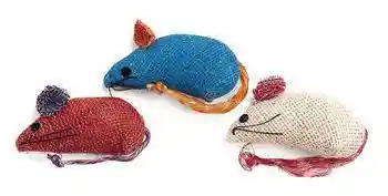 Spot Catnip Burlap Mice 3 Pack