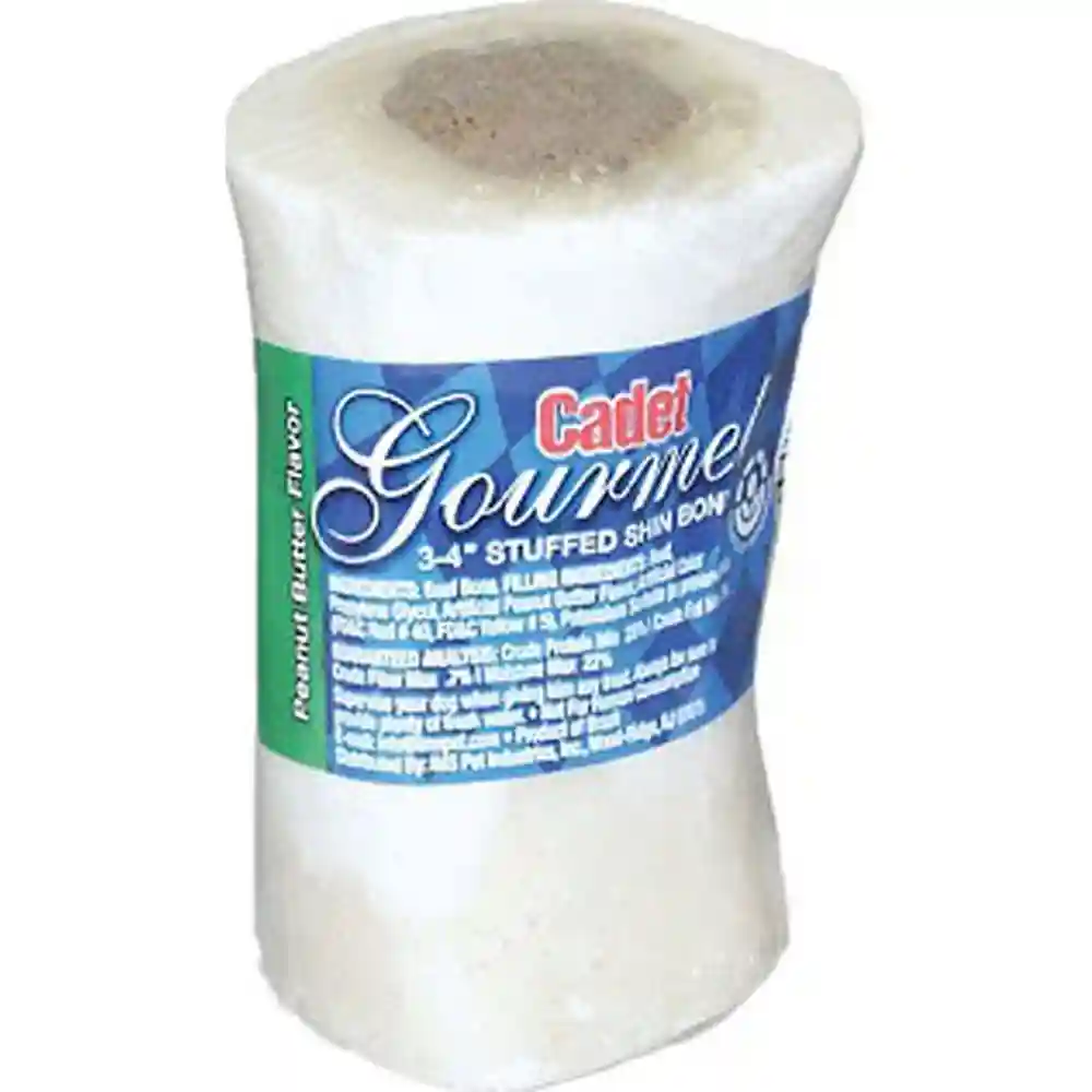 Stuffed Shin Bone Peanut Butter Flavor 3.-4"