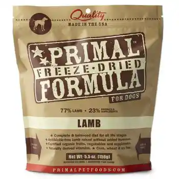 Freeze Dried Nuggets Grain Free Lamb Formula Dog Food 5.5-oz