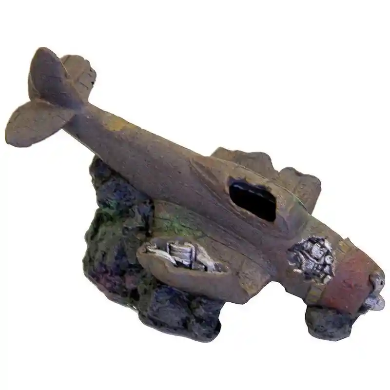 Army Plane W/cave Mini 5"