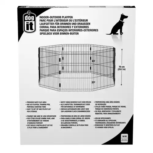 Dogit Kd Outdoor Playpen, Medium