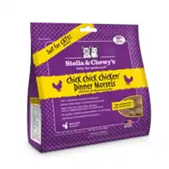 Dinner Morsels Grain Free Chick Chicken Freeze Dried Raw Cat Food 3.5-oz
