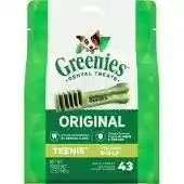 Original Teenie Dental Dog Chews 12-oz