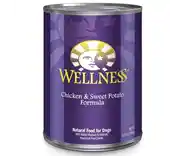 Wellness Can Dog Chicken & Sweet Potato 12.5 Oz