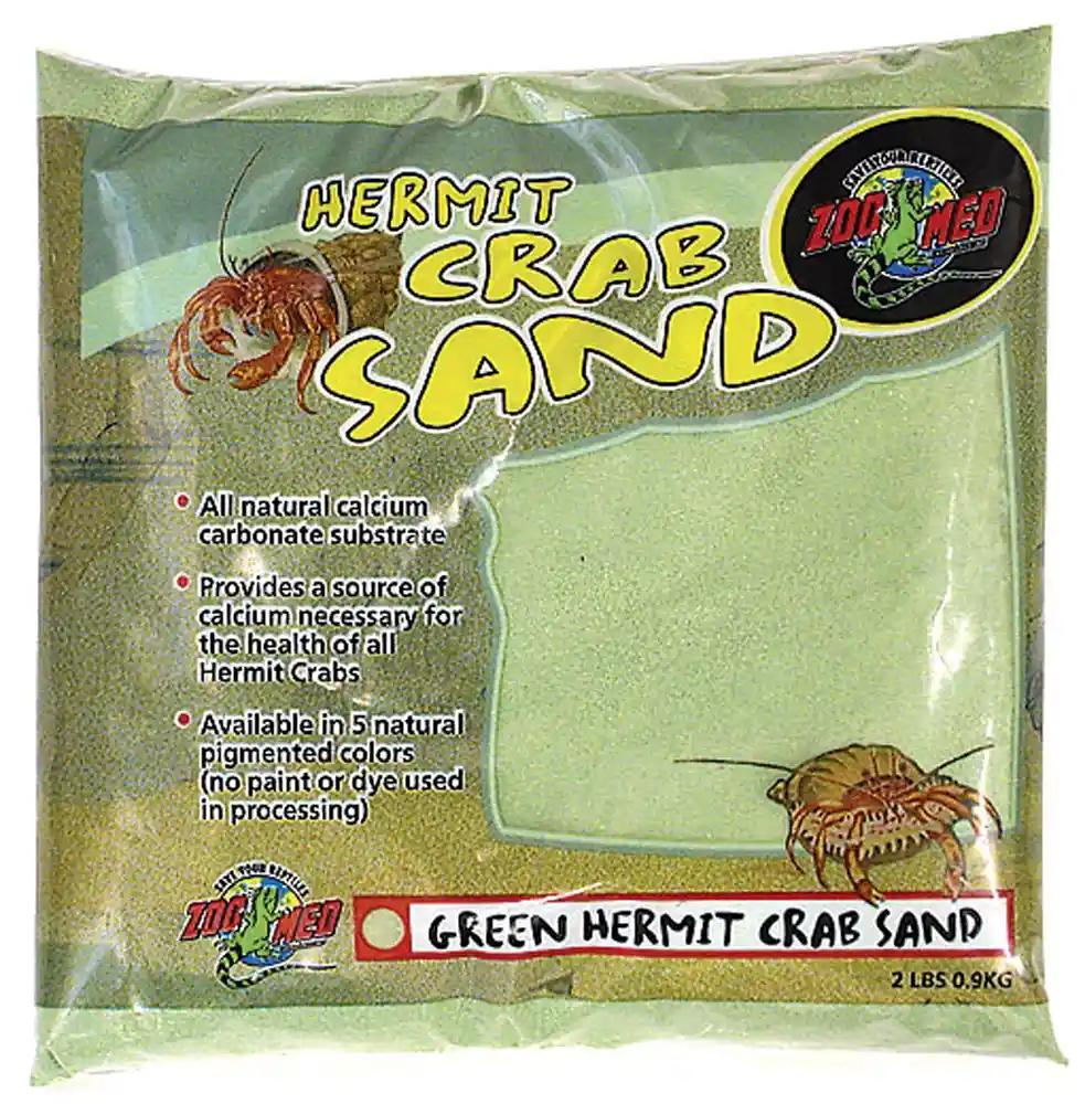 Hermit Crab Sand Green 2 Lbs