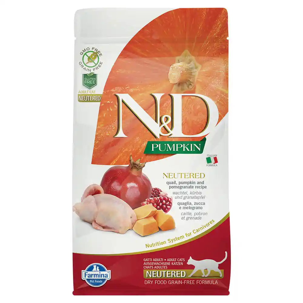 Farmina N&D Cat GF Pumpkin Neutered 3.3#