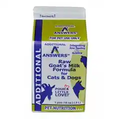 Answers Frozen Additional Goat's Milk 1 Pt