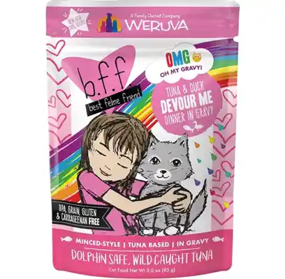 Bff Tuna & Duck Devour Me Pouches Wet Cat Food 3-oz