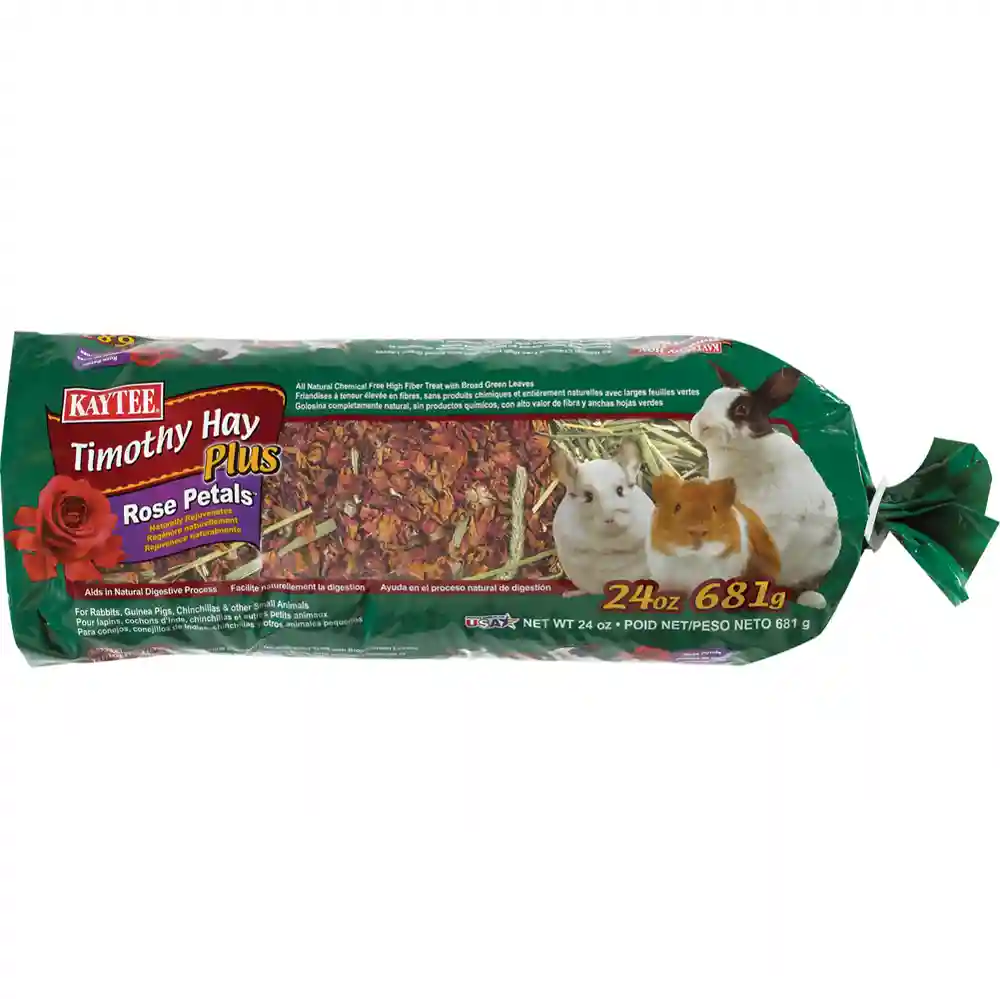 Timothy Hay Plus Rose Rose 24 Oz