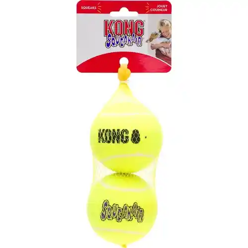 Air Kong Dog Squeaker Ball Large 2 Pack