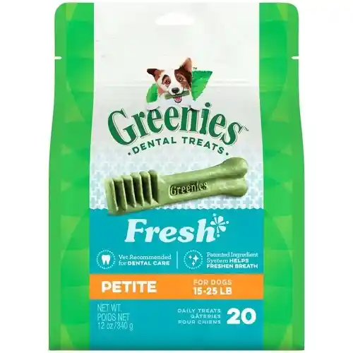 Greenies Mint Treat Pak Petite 12 Oz