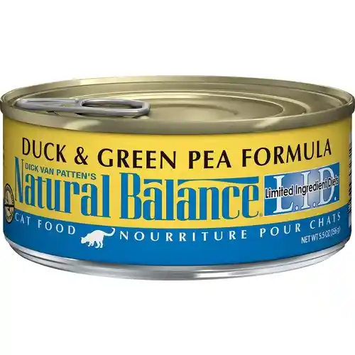 L.i.d. Limited Ingredient Diets Duck & Green Pea Formula Grain-free Canned Cat Food 5.5-oz