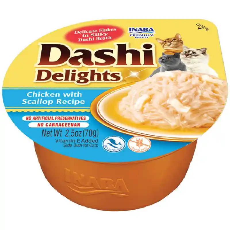 Inaba Dashi Delights Chicken W/Scallop 2.5oz