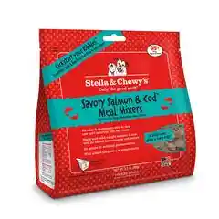 Meal Mixers Freeze Dried Raw Savory Salmon & Cod Grain Free Dog Food Topper 3.5-oz