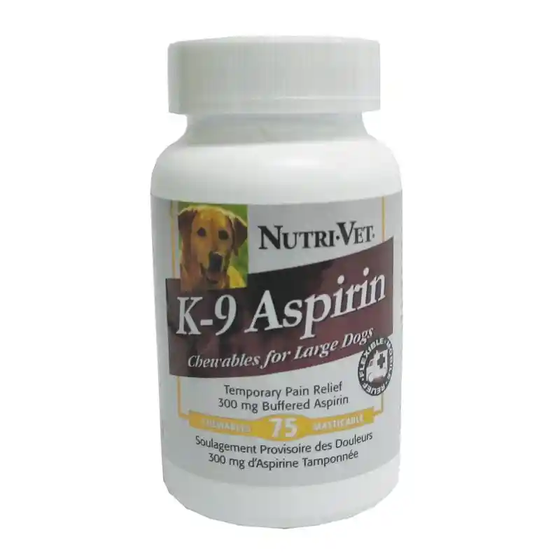 Nutri-vet K-9 Aspirin Large Dog 75 Ct