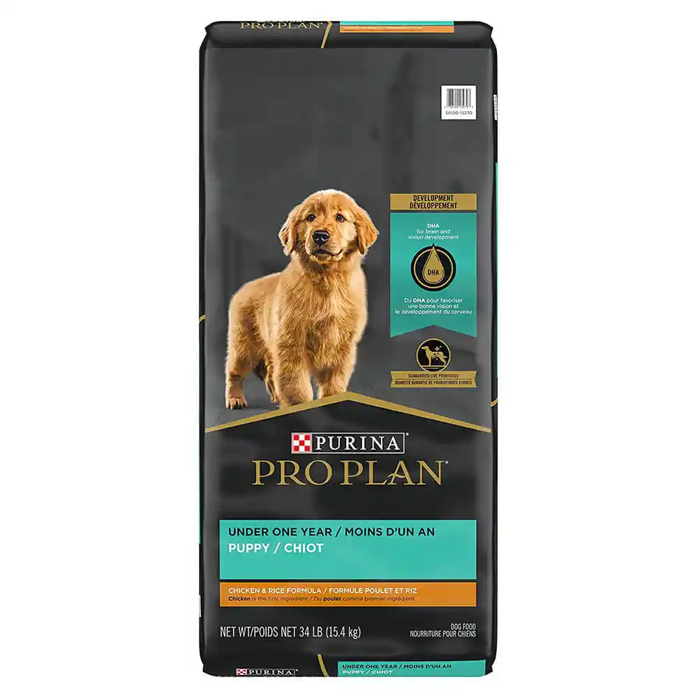 Pro Plan Puppy Chicken & Rice 34 Lbs