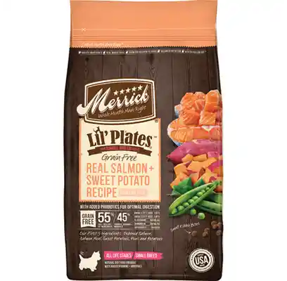 Lil' Plates Grain Free Small Breed Real Salmon & Sweet Potato Recipe Dry Dog Food 4-lb Test