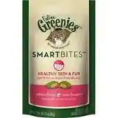 Smartbites Heathy Skin & Fur Salmon Cat Treats 2.1-oz