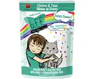 Bff Oh My Gravy Seeya Sooner Grain Free Chicken & Tuna In Gravy Canned Cat Food 2.8-oz