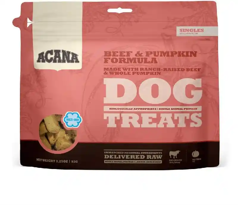 Acana Dog FD Treat Beef Pumpkin 3.25oz