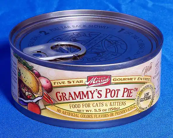Purrfect Bistro Grain-free Grammy's Pot Pie Minced In Gravy Canned Cat Food 5.5-oz
