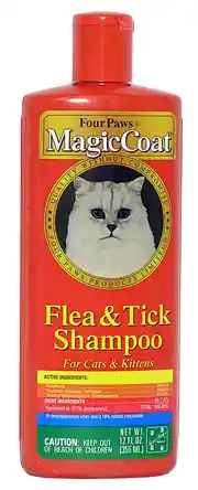 Flea And Tick Shampoo For Cats 12 Oz