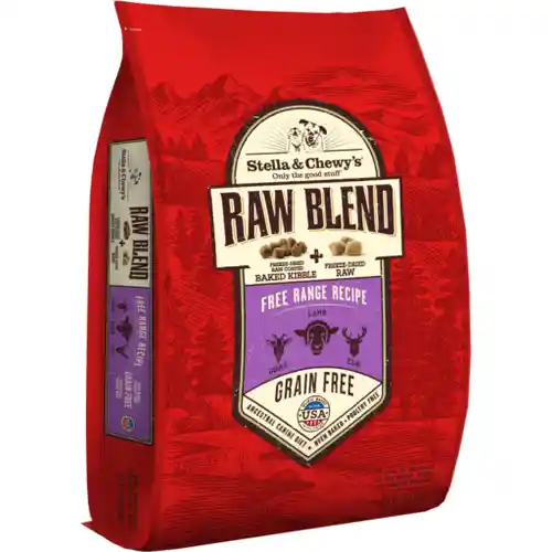 Raw Blend Free Range Recipe Dry Dog Food 3.5-lb