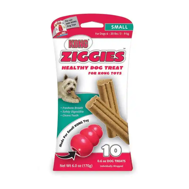 Stuff'n Ziggies Teeth Cleaning Chew Dog Treats 7-oz
