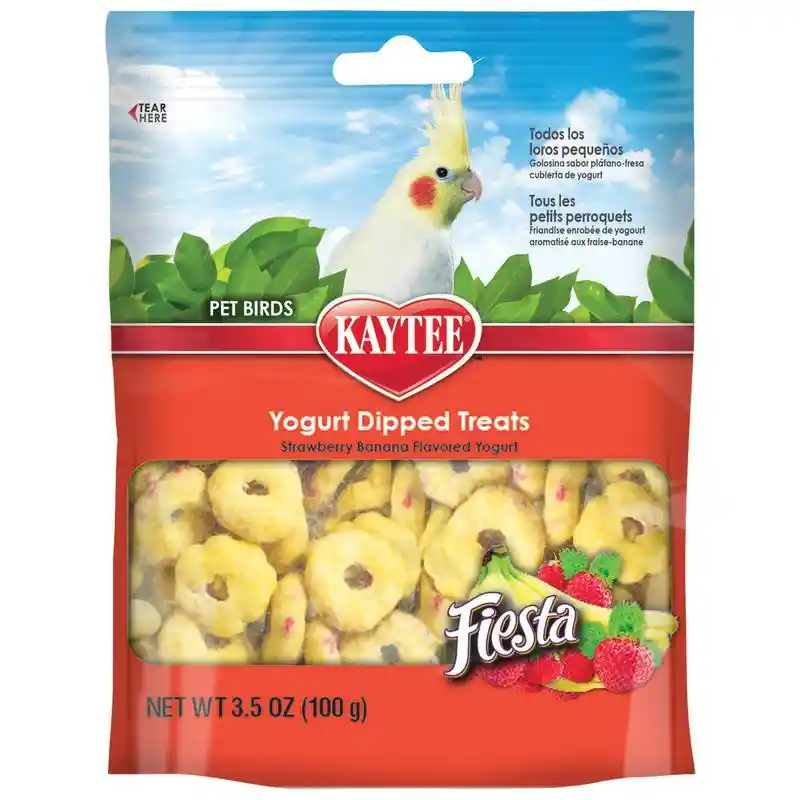 Yogurt Dip Cockatiel Strawberry/banana 3.5 Oz