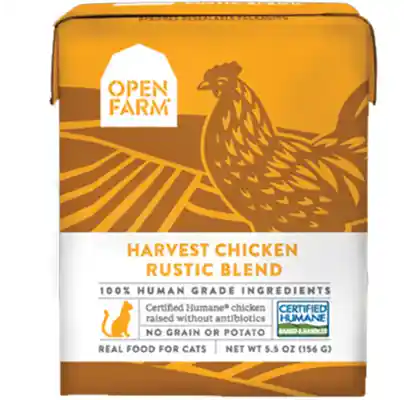 Grain Free Harvest Chicken Recipe Rustic Blend Wet Cat Food 5.5-oz