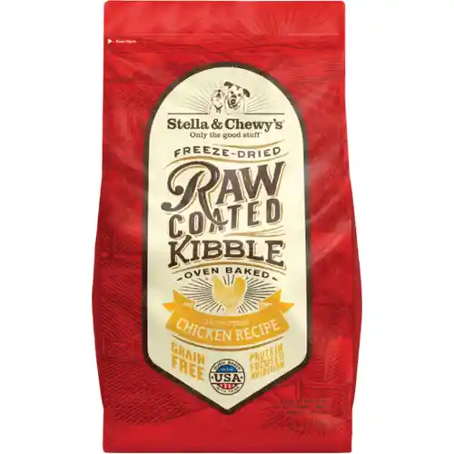 Raw Coated Chicken Recipe Dry Dog Food 22-lb