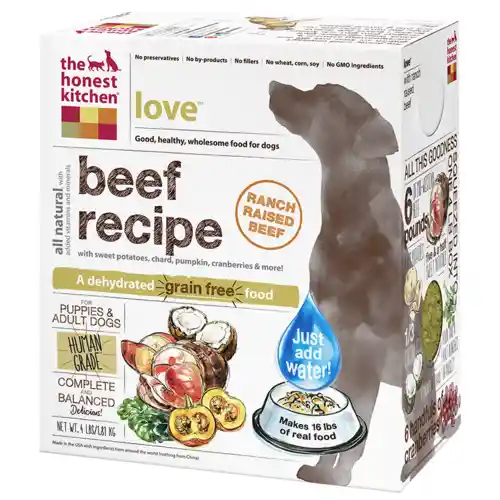 Honest Kitchen Dog Love 2 Lbs