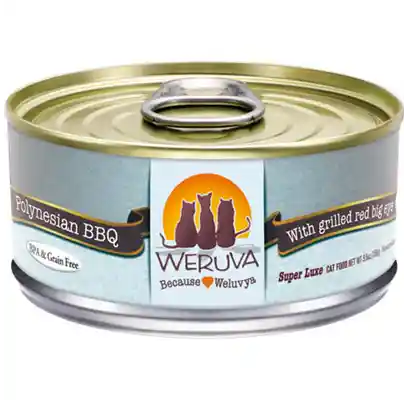 Polynesian Bbq With Grilled Red Big Eye Canned Cat Food 5.5-oz