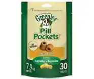 Pill Pockets Canine Chicken Flavor Dog Treats For Capsules 7.9-oz