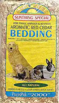 Sun Seed Cedar Shaving Bedding 2000"