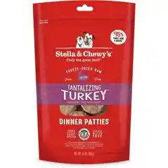 Meal Mixers Freeze Dried Raw Tantalizing Turkey Grain Free Dog Food Topper 14-oz