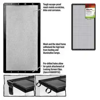 Zilla Screen Cover 24"x12" 20 High-black