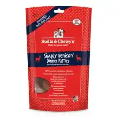Dinner Patties Simply Venison Blend Grain Free Freeze Dried Raw Dog Food 14-oz