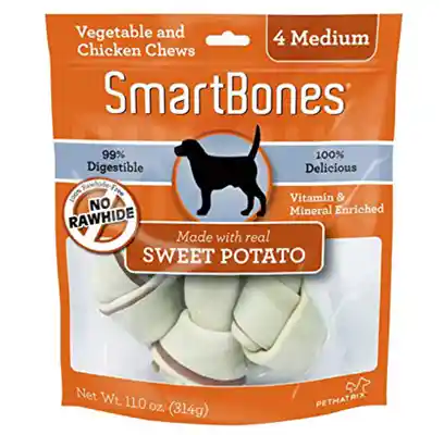 Smartbone Sweet Tater Medium 4 Pack