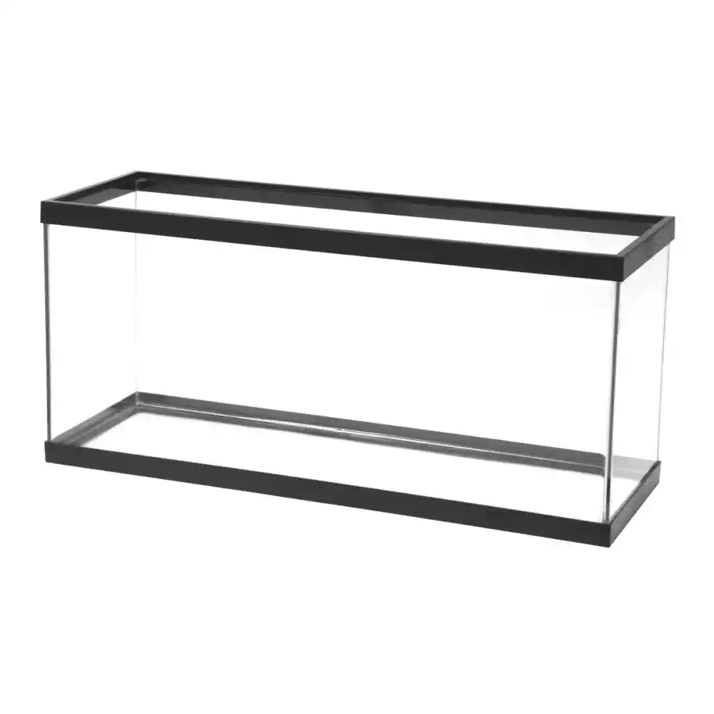 30 Gallon Black Trim Aquarium 36x12x16