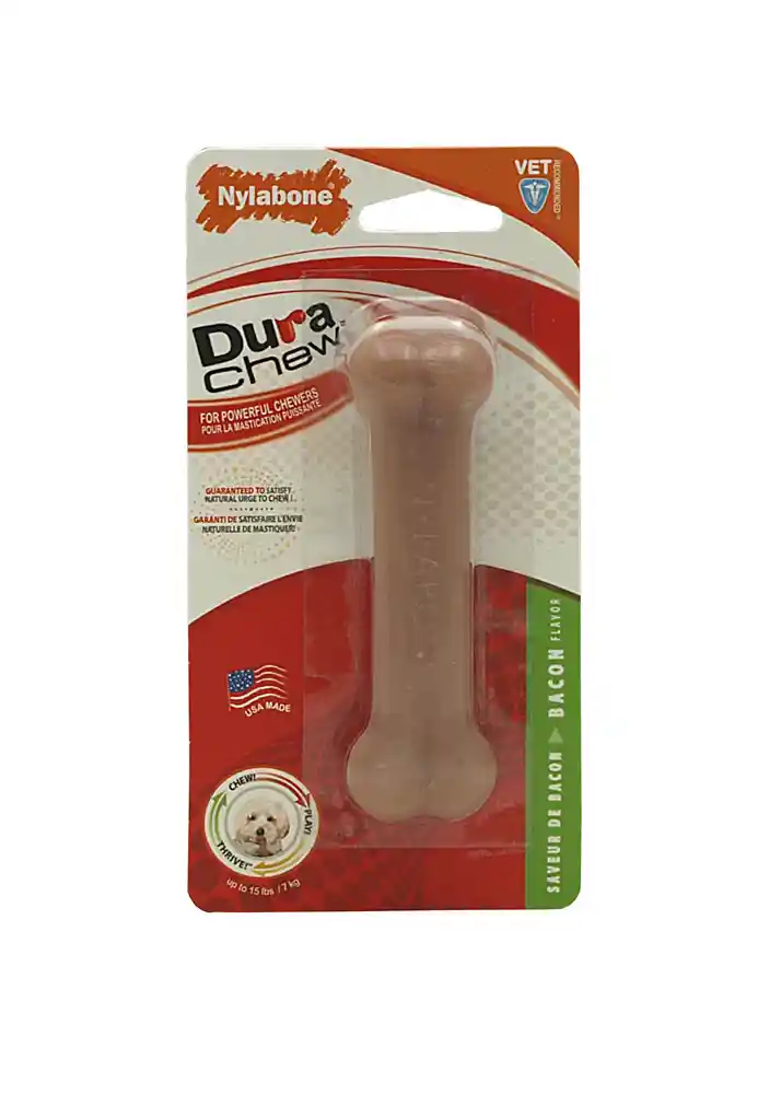 Nylabone Durable Bacon Flavored Bone Petite